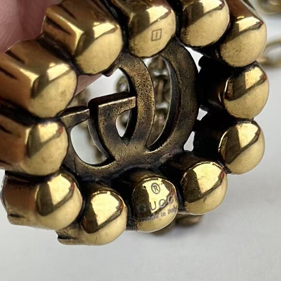 Gucci GG Logo Diamond Around Necklace - Picture 8 of 10